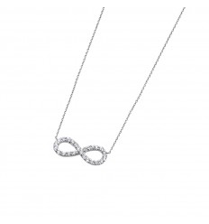 Colgante Lotus Silver TRENDY plata de ley símbolo infinito LP1253-1/1