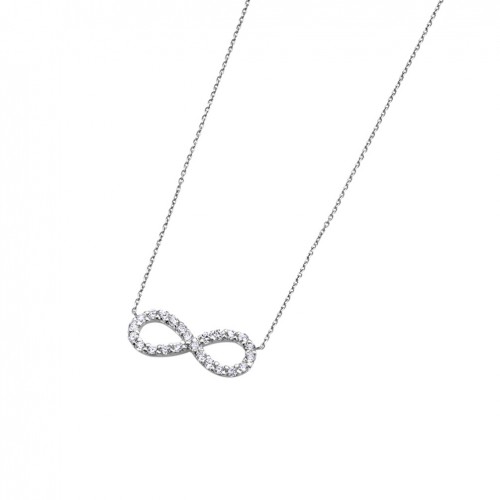 Lotus Silver TRENDY Necklace sterling silver infinity symbol LP1253-1/1
