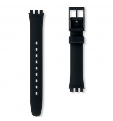 Corretja silicona negra rellotge Swatch Lady Black ALB170C 12mm