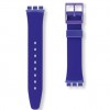Purple plastic strap watch Swatch Callicarpa AGV121 17mm