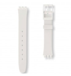 Corretja plàstic blanca rellotge Swatch Lady White Glossy ALW001 12mm