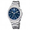 Lotus chronograph watch 10118/3 blue dial stainless steel bracelet