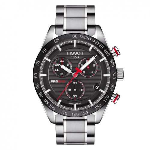 Tissot watch PRS 516 chronograph quartz ceramic bezel T1004171105101