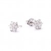 Pendientes 2 diamantes 0.30 quilates y 16 diamantes 0.81 quilates