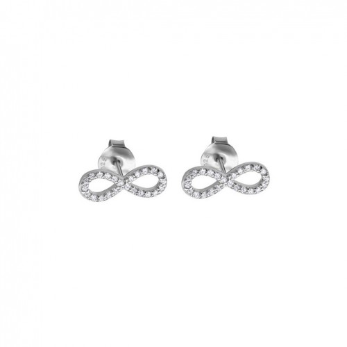 Lotus Silver Trendy Earrings sterling silver infinity symbol LP1253-4/1