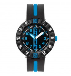 Rellotge Flik Flak Blue Ahead FCSP031 Negre i blau