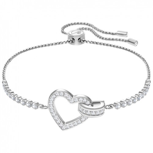 Swarovski Lovely bracelet 5380704 White crystals Rhodium plating