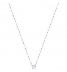 Swarovski Attract Round necklace 5408442 white cristals rhodium plating