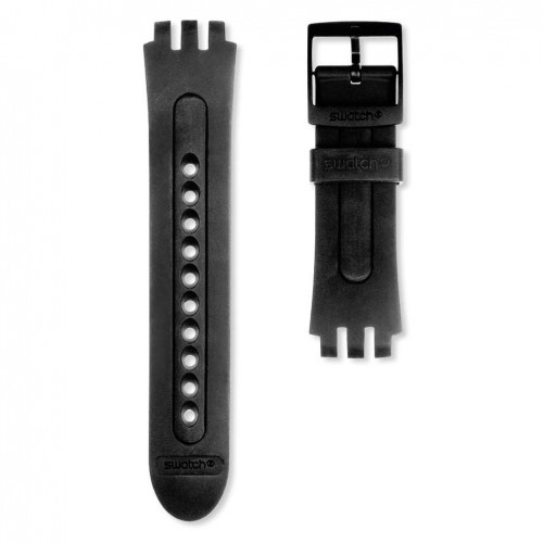 Corretja cautxú negra rellotge Swatch Fun Scuba ASUGB001 21mm
