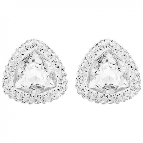 Swarovski Begin earrings 5098511 White crystals palladium plating
