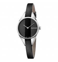 Calvin Klein Rebel watch K8P231C1 stainless steel black dial