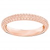 Stone Mini Swarovski ring 5402443 pink crystals rose gold plating