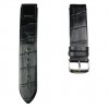 Smart Simpli CT leather strap in black universal anchoring 20 mm