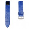Simpli CT blue smart leather strap with universal anchor 20 mm