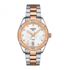 Tissot PR100 Sport Chic woman T1019102211600 White mother-of-pearl dial
