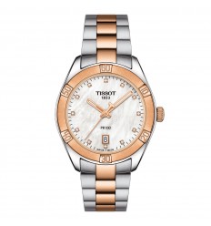 Tissot PR100 Sport Chic woman T1019102211600 White mother-of-pearl dial