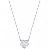 Swarovski Hall Heart pendant 5385009 White crystals Rhodium plating