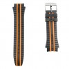 Black rubber strap two orange stripes Lotus Marc Marquez models 18259*