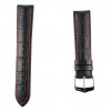 George Hirsch leather strap with golfado bezerro alligator identical to the natural