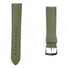 Hirsch belt Arne of leather in appearance canvas and rubber core