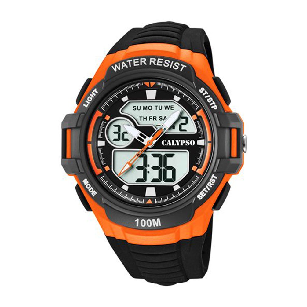Orange Watch K5770/2 details Calypso Analog/digital