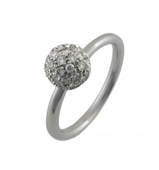 Ring white gold and diamonds A01-2635-: 01