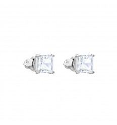 Swarovski Attract earrings 5430365 white crystals rhodium plated