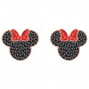 Pendientes Swarovski Mickey & Minnie 5446390 Negro Baño de oro rosa