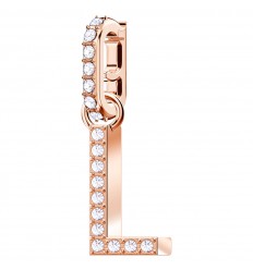 Colgante Swarovski Remix Charm L 5437618 blanco baño oro rosa