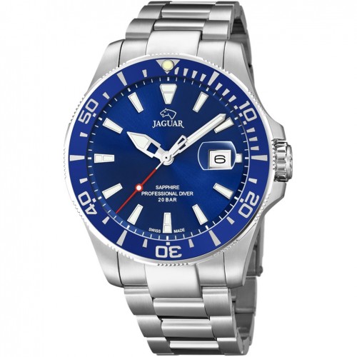 Rellotge Jaguar Acamar J860/C Esfera blava bisell blau 44 mm diàmetre