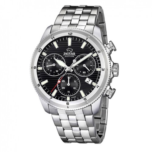 Reloj Jaguar hombre J687/D cronógrafo Esfera negra 43.5 mm diámetro