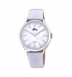 Reloj Lotus Trendy 18516/7 Esfera lila 39 mm y correa lila pastel