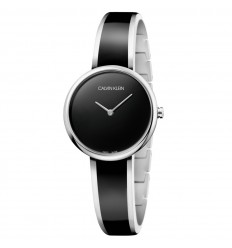 Calvin Klein SEDUCE woman watch K4E2N111 stainless steel black dial