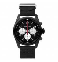 Reloj Montblanc Summit 2 Smartwatch 119560 Acero negro Nylon negro