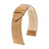 Watch strap Hirsch Osiris light brown in calf leather 03433090