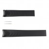 Black rubber strap FT6151 21mm TAG Heuer Aquaracer watch case 41mm