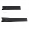 Correa caucho negra FT6151 21mm TAG Heuer Aquaracer caja reloj 41mm