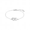 Lotus Silver Woman bracelet LP1864-2/1 sterling silver heart and hoop