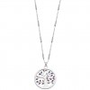 Collar Lotus Silver plata LP1890-1/1 árbol de la vida con circonitas