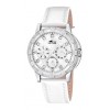 Lotus Glee watch in white dial and leather strap 15746/1