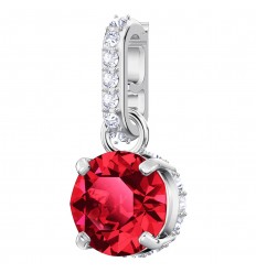 Swarovski Remix Collection Charm 5437315 enero rojo baño rodio