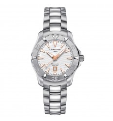 Rellotge Certina DS Action Lady C0322511101101 COSC Blanca Braçalet acer