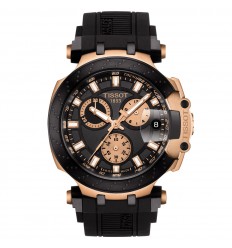 T-Race Sport Chrono watch T1154173705100 Black and rose gold