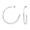 Calvin Klein Groovy earrings KJ8QME000100 steel silver color