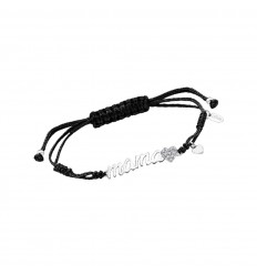 Pulsera Lotus Silver Moments "Mama" corazón de circonitas LP1808-2/1