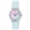 Swatch Original Gent ULTRACIEL watch Light blue and pink dial GE713