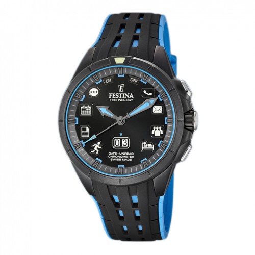 Rellotge Festina Technology connectat Negre i blau FS3001/3