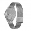 Reloj Swatch Skin Irony SKINSAND brazalete malla milanesa SYXS117M