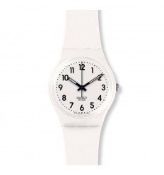 Rellotge Swatch Original Gent JUST WHITE SOFT GW151O color blanc