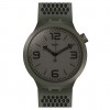 Swatch watch Big Bold BBBUBBLES black and green color SO27M100